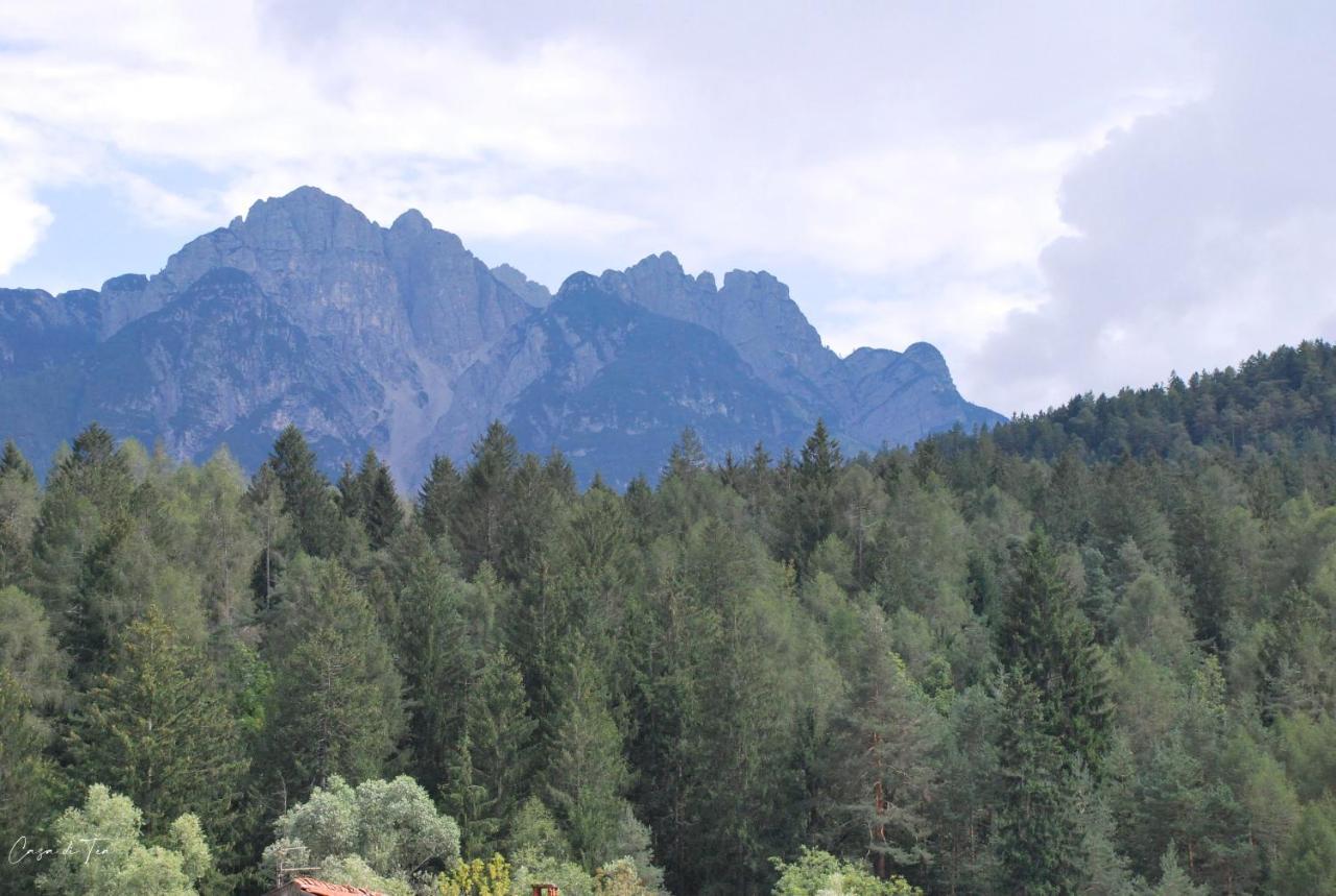 Casa Di Tea Leilighet Pieve di Cadore Eksteriør bilde
